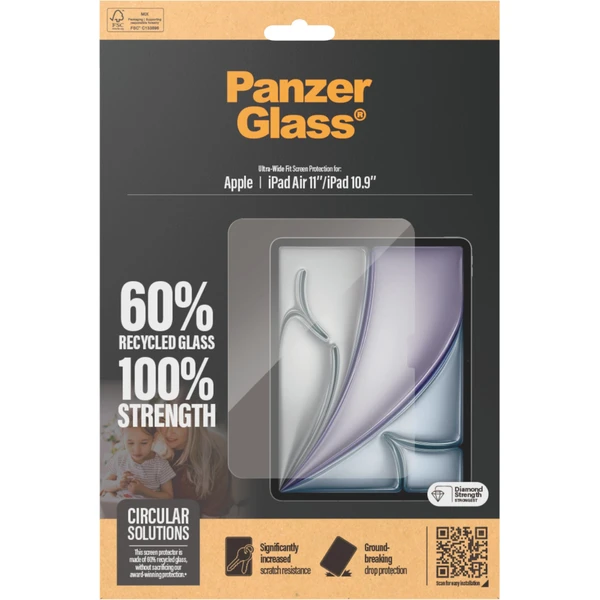 PanzerGlass Platinum tvrzené sklo iPad Air 11" (2024/2025)/iPad 10.9"/iPad 11" (2025) - Ochranné folie a skla - Obrázek 44CD000O01