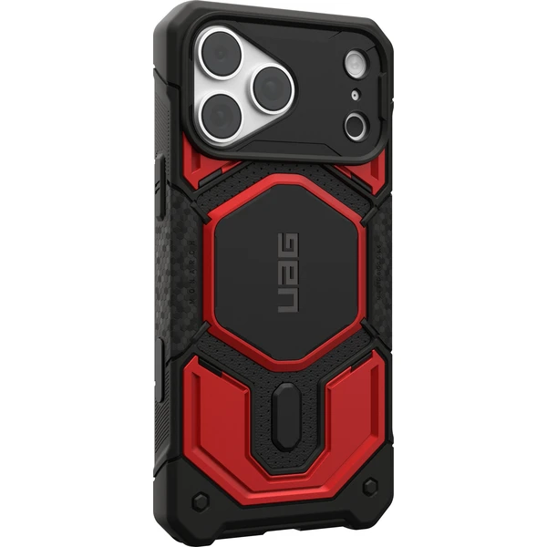 UAG Monarch Pro MagSafe kryt iPhone 18 Pro Max/17 Pro Max černý/červený - Pouzdra - Obrázek 44a0ba79c3a04befa6cbce401f1787d7