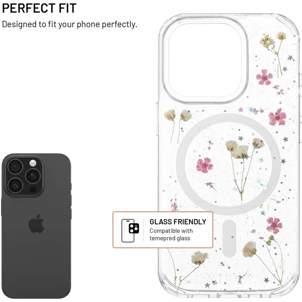 FIXED MagBloom kryt s MagSafe Apple iPhone 16 Pro Blush Plum - Pouzdra - Obrázek 44d6b421bdf5409285266ffab55be7d4