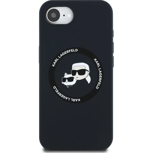 Karl Lagerfeld Liquid Silicone K&CH Heads MagSafe kryt iPhone 17e/16e černý - Pouzdra - Obrázek 44f2e4b68bcc471ba27760b6c5a02a87