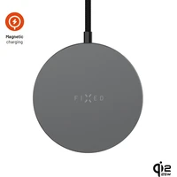 FIXED MagPad Slim Qi2.2/MagSafe bezdrátová nabíječka, 25W, vesmírně šedá - Nabíječky