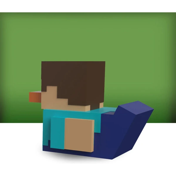 Tubbz kachnička malá Minecraft - Steve - Figurky - Obrázek 450D000J01