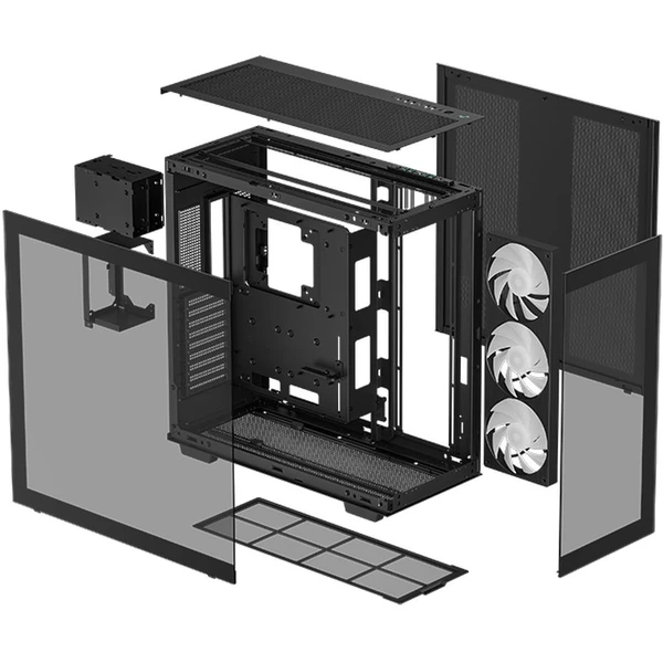 DEEPCOOL CH780 ARGB černá - Počítačové skříně - Obrázek 4518000N01