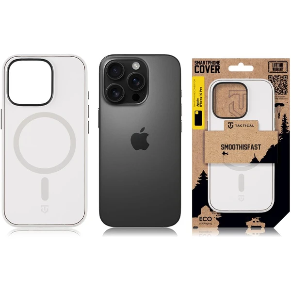Tactical MagForce SmoothIsFast kryt Apple iPhone 16 Pro bílý - Pouzdra - Obrázek 45192c42aad848efa7d4f656e798e143