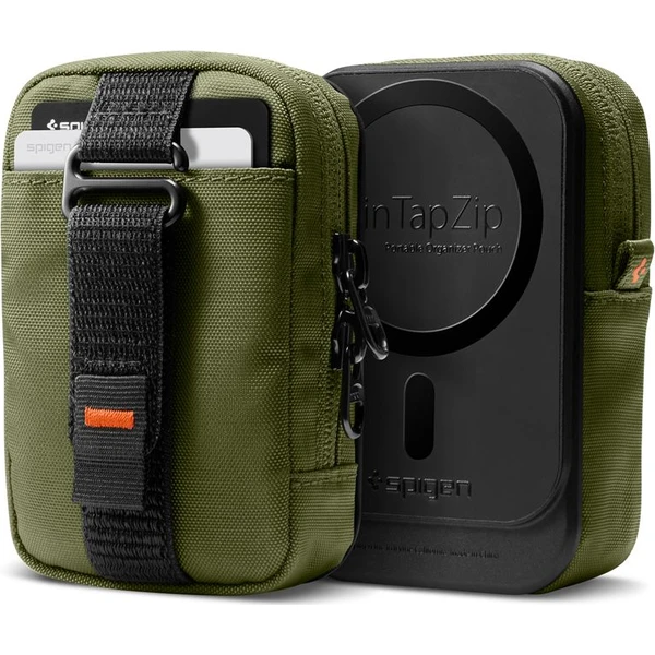 Spigen Portable Organizer Pouch TintapZip MagSafe organizér olivově zelený - Organizéry - Obrázek 4534ef1e7f4949378afb58166f52cf3f