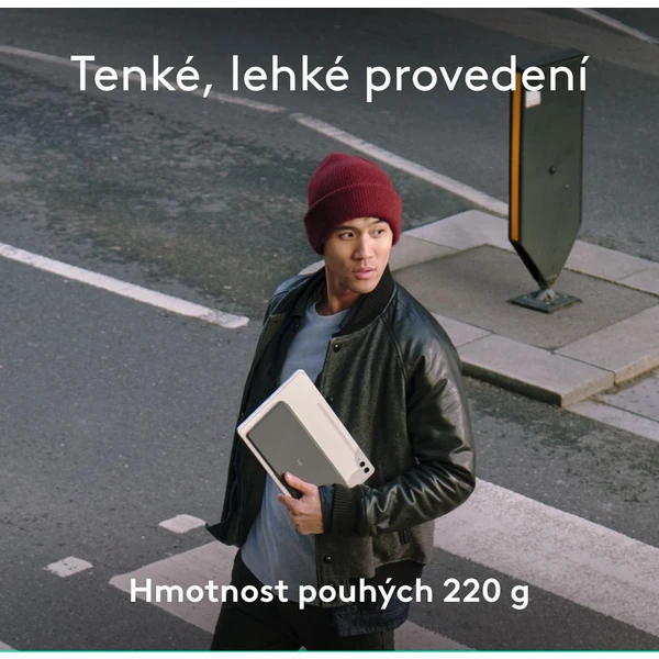 Logitech Keys to go 2 bezdrátová US klávesnice grafitová - Klávesnice - Obrázek 4545000J01