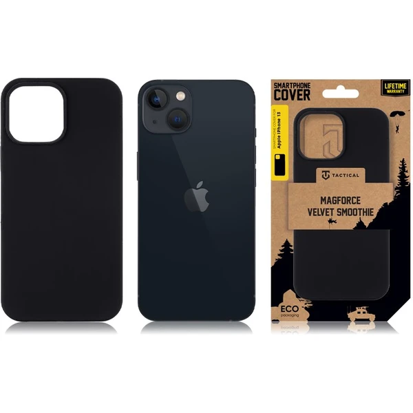 Tactical MagForce Velvet Smoothie Kryt pro Apple iPhone 13 Asphalt - Pouzdra - Obrázek 455408681ca84b70885e32be74b87302