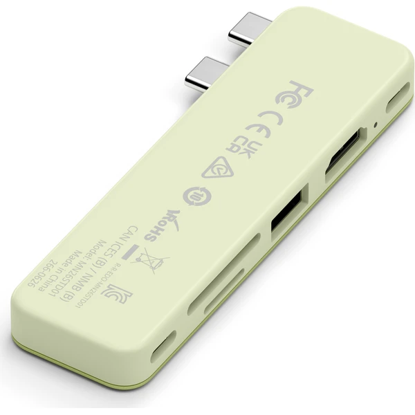 Satechi USB-C Snap Hub (MacBook Neo) citrusově žlutý - USB huby - Obrázek 4579cf1d351144e9abc53cf71a7bd59f