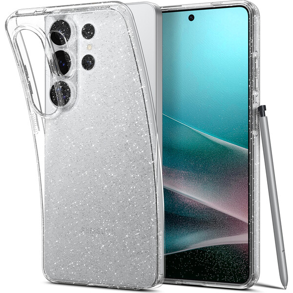Spigen Liquid Crystal Glitter kryt Samsung Galaxy S26 Ultra crystal quartz