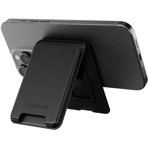 CubeNest Magnetic Wallet Stand MagSafe peněženka černá - Peněženky - Obrázek 45DF000L01
