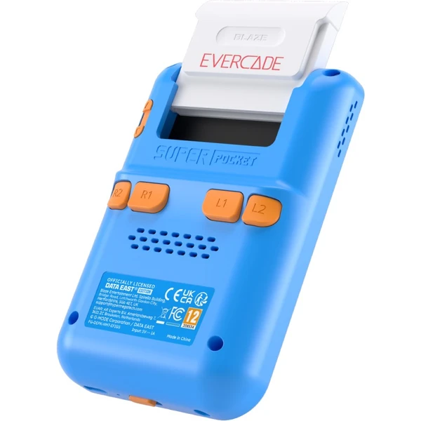 HyperMegaTech Super Pocket retro konzole Data East Edition - Retro konzole - Obrázek 45EE000P01