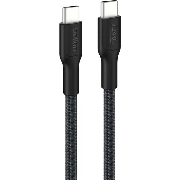 Belkin CAB025hq2MBK USB-C/USB-C 240W 2m černý Černá