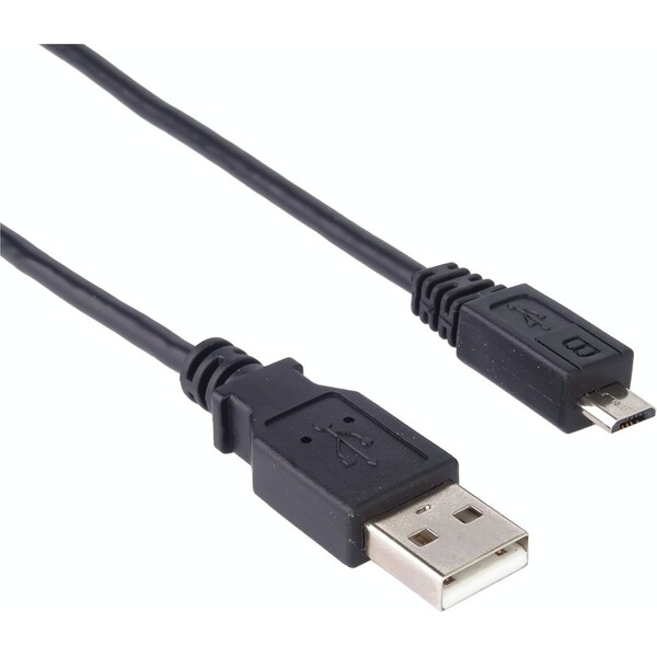 PremiumCord Kabel USB2.0 A-microUSB B 3m ku2m3f Černá