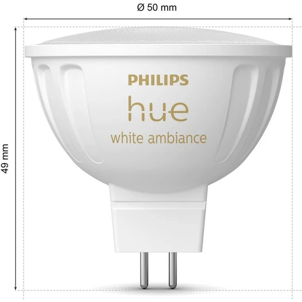 Philips Hue WA sada 2x LED žárovka GU5,3 MR16 - Žárovky - Obrázek 45M3000L01