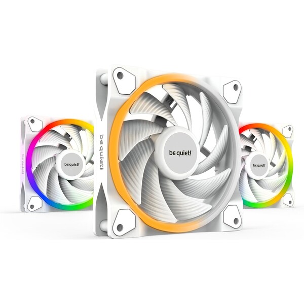 Be quiet! Light Wings White 120 mm high speed ventilátor 3ks
