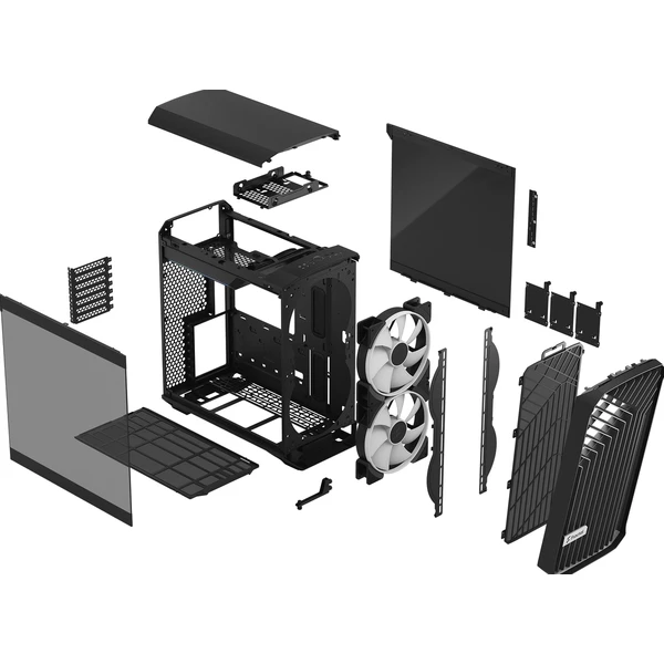Fractal Design Torrent Compact RGB Black TG Light Tint - Počítačové skříně - Obrázek 45MA100501