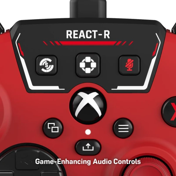 Turtle Beach herní ovladač REACT-R (XBOX/PC) červený - Herní ovladače - Obrázek 45QH000K01