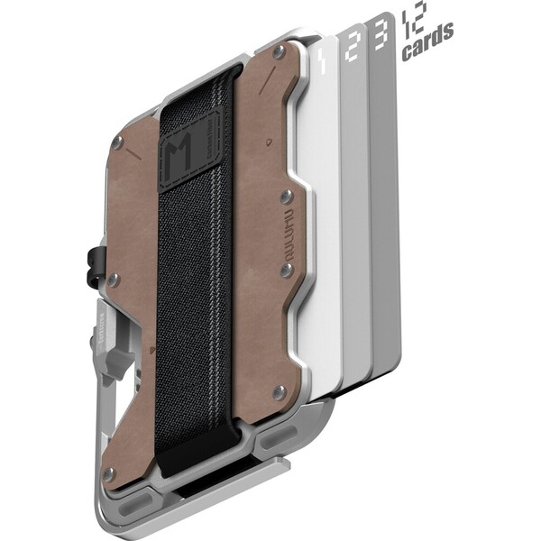 Aulumu G03 Multi-Tool Magnetic Metal Wallet MagSafe peněženka Genuine Leather Cover - Peněženky - Obrázek 45a06b6aa83f4f79ab0c1140b92a92f2