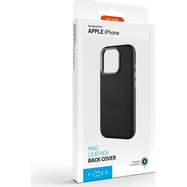 FIXED MagLeather kožený kryt s MagSafe Apple iPhone 17 černý - Pouzdra - Obrázek 45a9e91bfa8a4cf8af92a7d06f299f2d