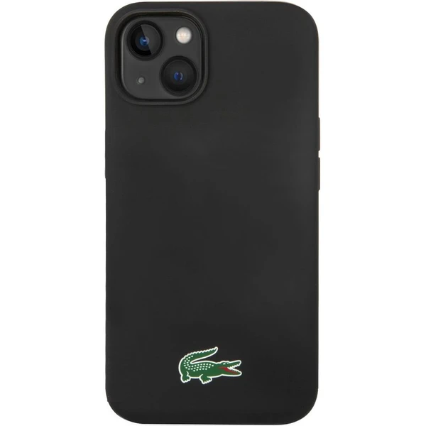 Lacoste Liquid Silicone Microfiber Croc Logo MagSafe kryt iPhone 13/14/15 černý - Pouzdra - Obrázek 45ca5d3f5e7a440d8602f757954d715a