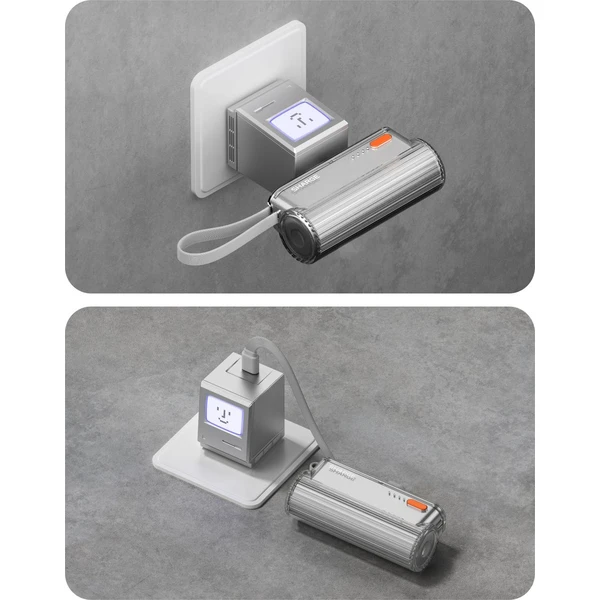 SHARGE Flow Mini 2 USB-C powerbanka (22.5 W) stříbrná - Powerbanky - Obrázek 45d4aa7f47624e62b27e04784c788145