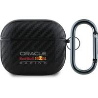 Oracle Red Bull Racing PU karbonové pouzdro AirPods 3 černé - Pouzdra