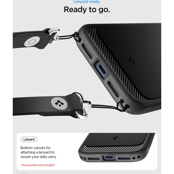 Spigen Rugged Armor MagSafe kryt iPhone 18 Pro/17 Pro matte black - Pouzdra - Obrázek 45dfaf76000c464cbfd963a365a43ff8