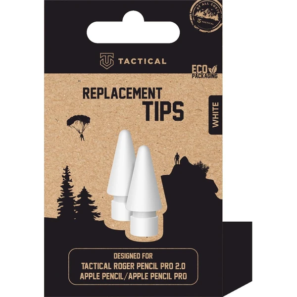 Tactical Roger Pencil Pro 2.0/Apple Pencil náhradní hroty bílé (2 ks) - Náhradní díly - Obrázek 45ea3d62ea4f42738568660c705caa5e