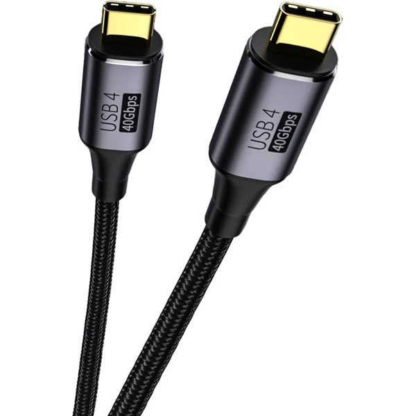 PremiumCord USB4 40Gbps 8K@60Hz 240W Thunderbolt 3 kabel 0,3m - Kabely a redukce - Obrázek 45f0e6c3ab10469a9c00aeec44f75ac0