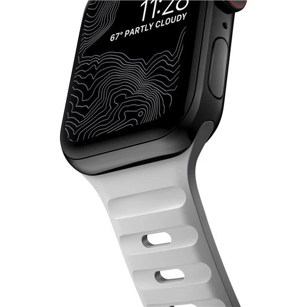 Nomad Sport Strap S/M řemínek pro Apple Watch 42/41/40/38 mm Lunar Gray - Řemínky - Obrázek 45f1c2313b8444f28ed507cd0809ecce