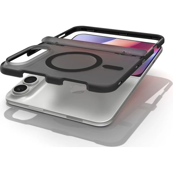 Spigen Ultra Hybrid Pro MagSafe kryt iPhone Duo frost black - Pouzdra - Obrázek 45f20a48cfb449f688f40e7ac8403494