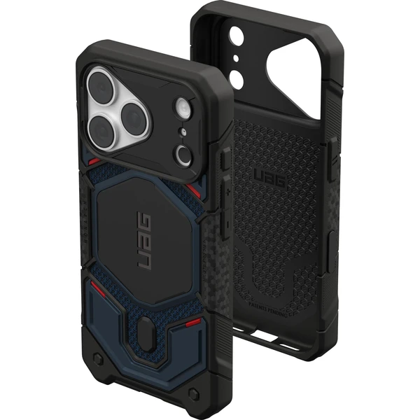 UAG Monarch Pro MagSafe Kevlar kryt iPhone 18 Pro/17 Pro modrý - Pouzdra - Obrázek 45f688a6cb174eb487d1bd2cd996e728
