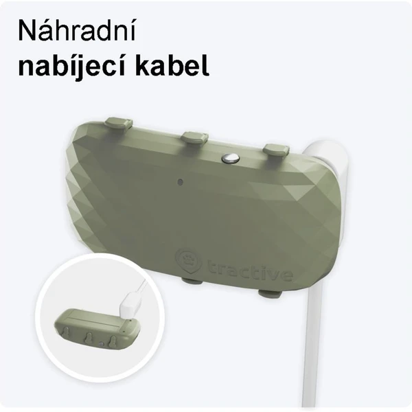 Tractive USB-A napájecí kabel pro GPS DOG XL bílý - Kabely a redukce - Obrázek 4603000L01