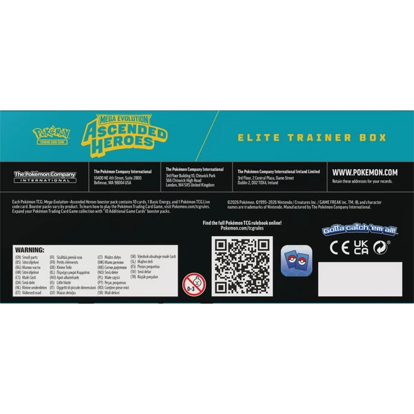 Pokémon TCG: ME02.5 - Ascended Heroes Elite Trainer Box - Pokémon karty - Obrázek 460R000K01