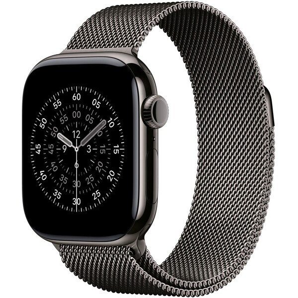 Apple Watch 41/40/38mm břidlicově šedý milánský tah