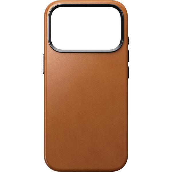 Nomad Traditional Leather (Horween) MagSafe kožený kryt iPhone 17 Pro/18 Pro Saddle - Pouzdra - Obrázek 463c37675492412fbc09031004105122