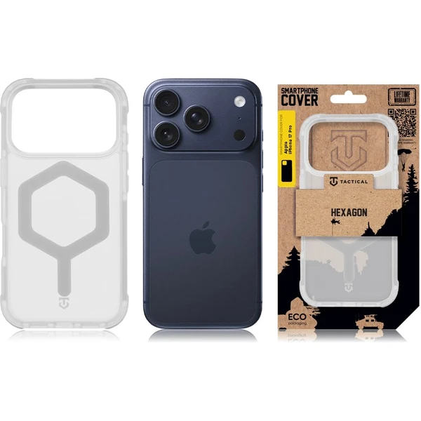 Tactical MagForce Hexagon kryt Apple iPhone 17 Pro bílý - Pouzdra - Obrázek 463cedb7a90d42bd9f014b55af260e28