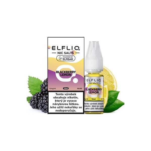 Elfliq Salt Ostružina s citronem 10ml (10mg)