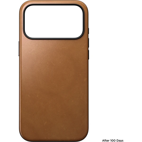 Nomad Modern Leather MagSafe kožený kryt iPhone 18 Pro Max English Tan - Pouzdra - Obrázek 466dc33fdcac4475b611471b96732a76