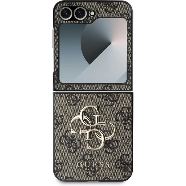 Guess PU 4G Metal Logo kryt Samsung Galaxy Z Flip 6 hnědý - Pouzdra - Obrázek 4682352c67544c28a13d1098090bd30e