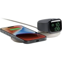 Native Union Voyage 2v1 Qi2 (MagSafe) bezdrátová nabíječka šedá - Nabíječky