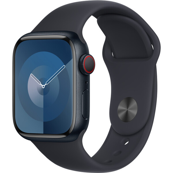 Apple Watch 49/45/44/42mm temně inkoustový sportovní řemínek M/L Temně inkoustová
