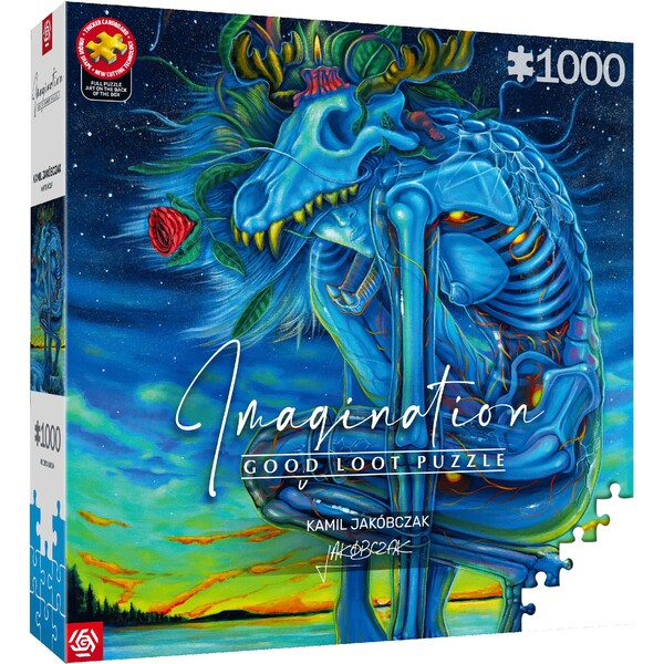 Imagination Puzzle: White Wolf (1000)