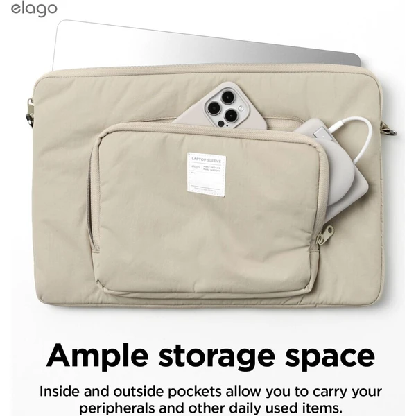 ELAGO PC Sleeve pouzdro pro MacBook 12"-14'' tmavě šedé - Pouzdra - Obrázek 46b5b37aecef4e60bfb26545a2cdb9a7