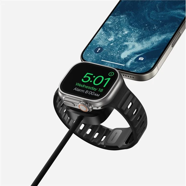 Nomad Universal Cable for Apple Watch, USB-C 100W, 1.5m, černý - Nabíječky - Obrázek 46be73c7e69a4813bee21206f419017f