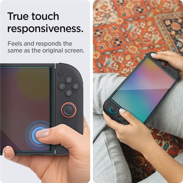 Spigen Glass tR EZ Fit 2 Pack tvrzené sklo Nintendo Switch 2 (2 ks) - Ochranné folie a skla - Obrázek 46cffe634c2f4640ac1015cb9cdde23b