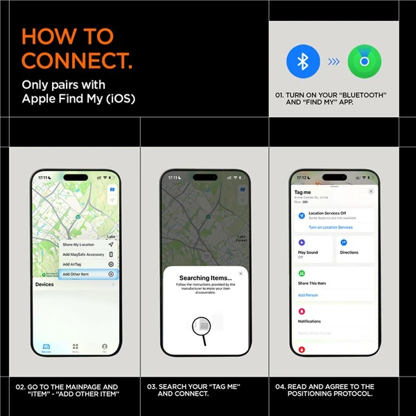 Spigen Bluetooth Tracker TagMe lokátor s Apple Find My černý - Lokátory - Obrázek 46e296ad1b25403ba13d65142d793fa6