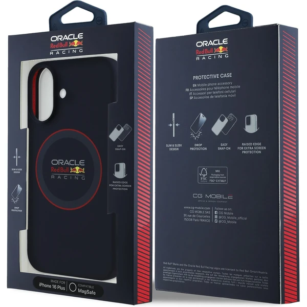 Oracle Red Bull Racing Silicone Red Ring MagSafe kryt iPhone 16 Plus modrý - Pouzdra - Obrázek 46fb21e0851342fc8ede7a29a5469c71