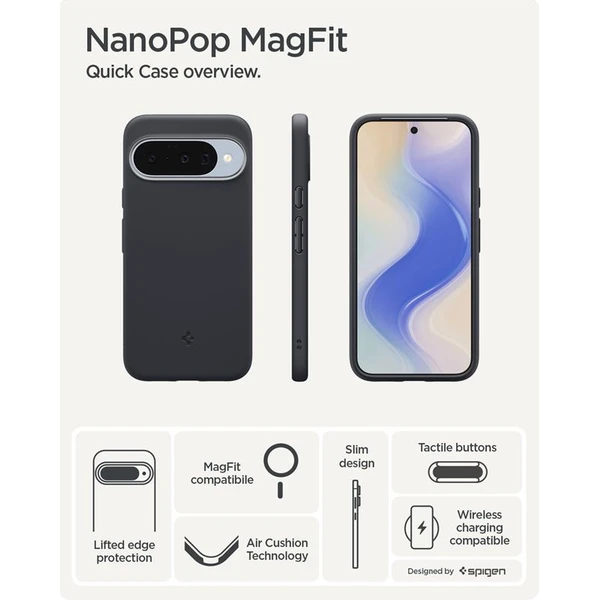 Spigen Nano Pop MagSafe kryt Google Pixel 10/10 Pro černý - Pouzdra - Obrázek 4702504d5ba346f889a20a9fda97ad1a