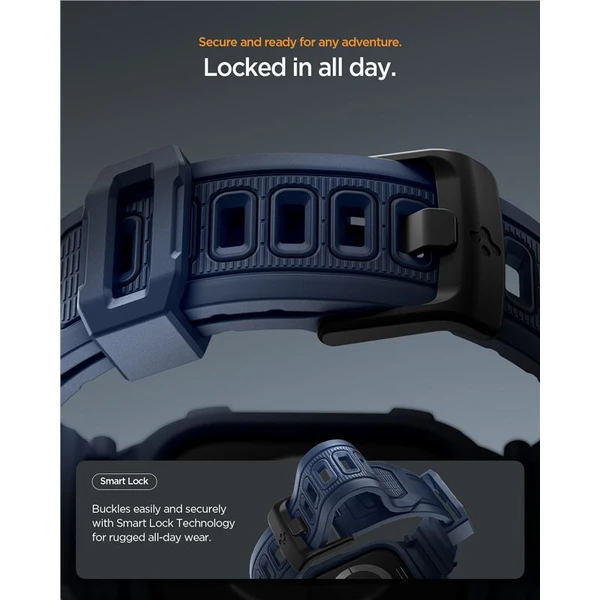 Spigen Rugged Armor Pro 2 pouzdro Apple Watch 11 (42mm) navy blue - Pouzdra - Obrázek 4707ab578aed47e28a78fcabdd853590